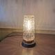 Lampe vintage verre et métal