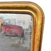 Grand miroir doré Louis Philippe 19eme 121/105