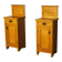 Pair of Bedside Tables. Folk art, Bohemia 1920