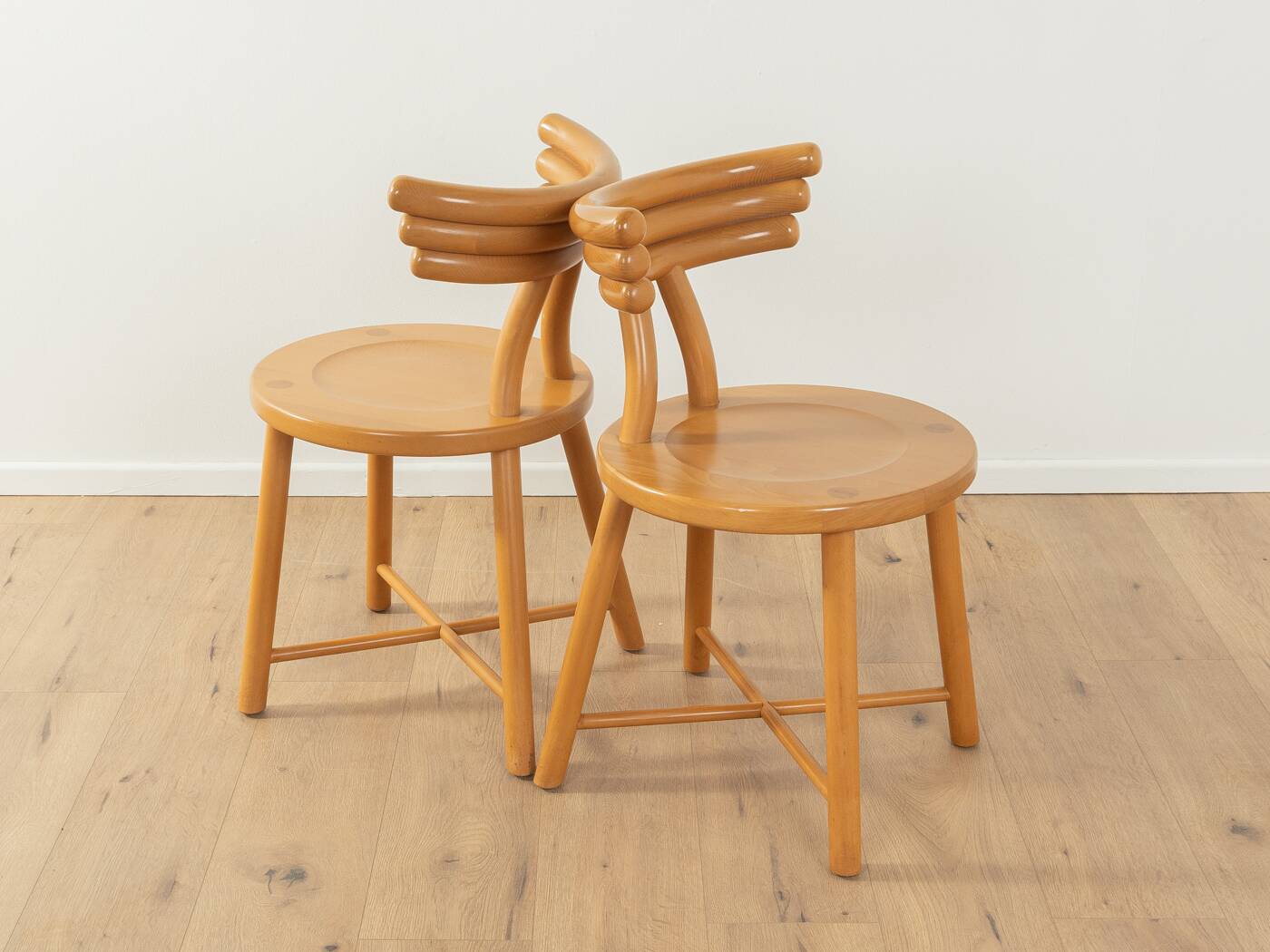 Postmodern dining chairs Eka Wohnmöbel (set of 2)