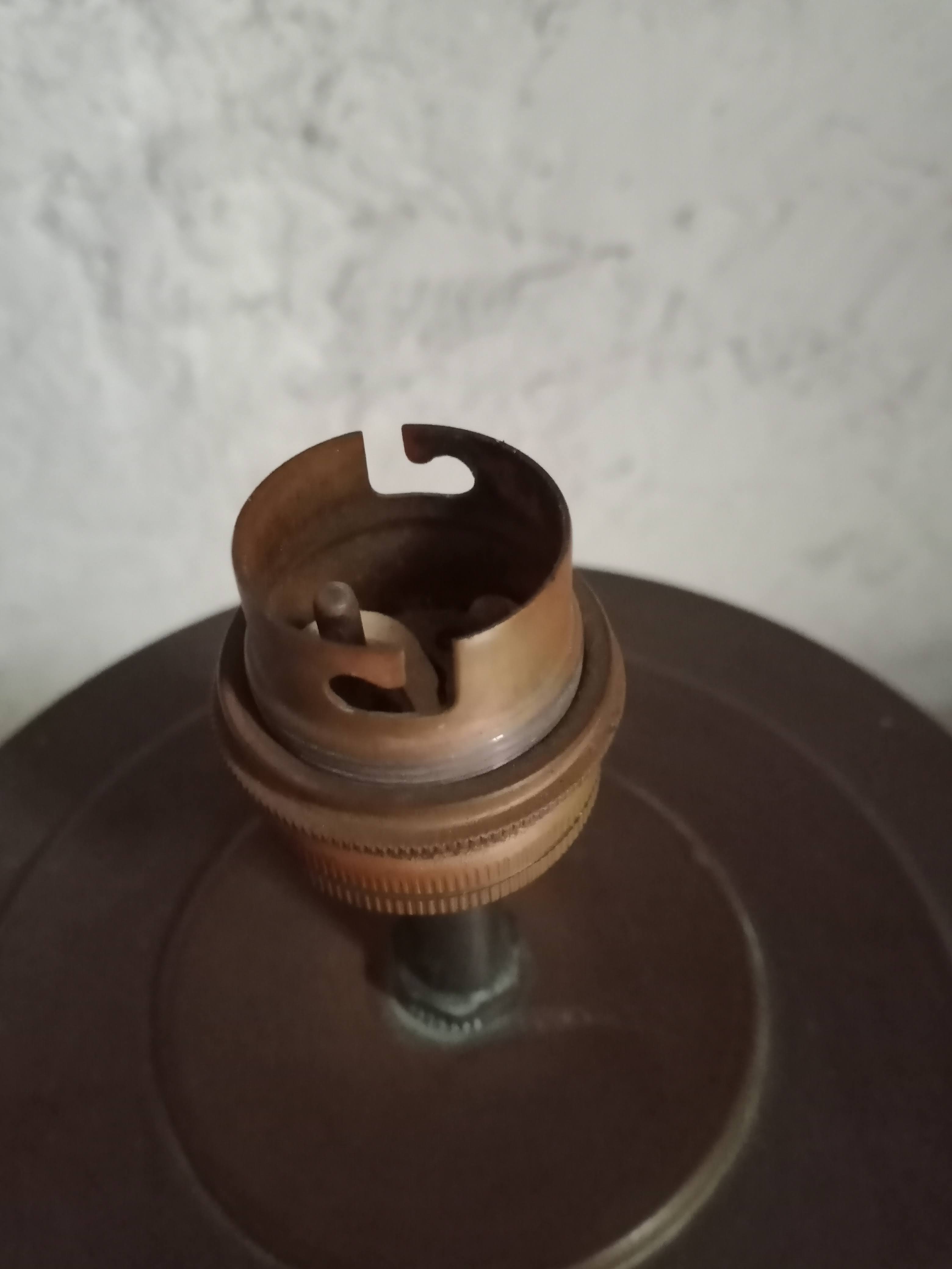 White opaline lamp base