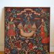 Vintage tapestry in the style of the Middle Ages