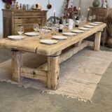 Very large renovated farmhouse table
