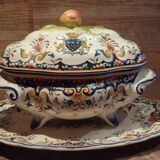 old rouen soup bowl