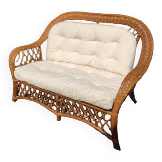 Rattan sofa