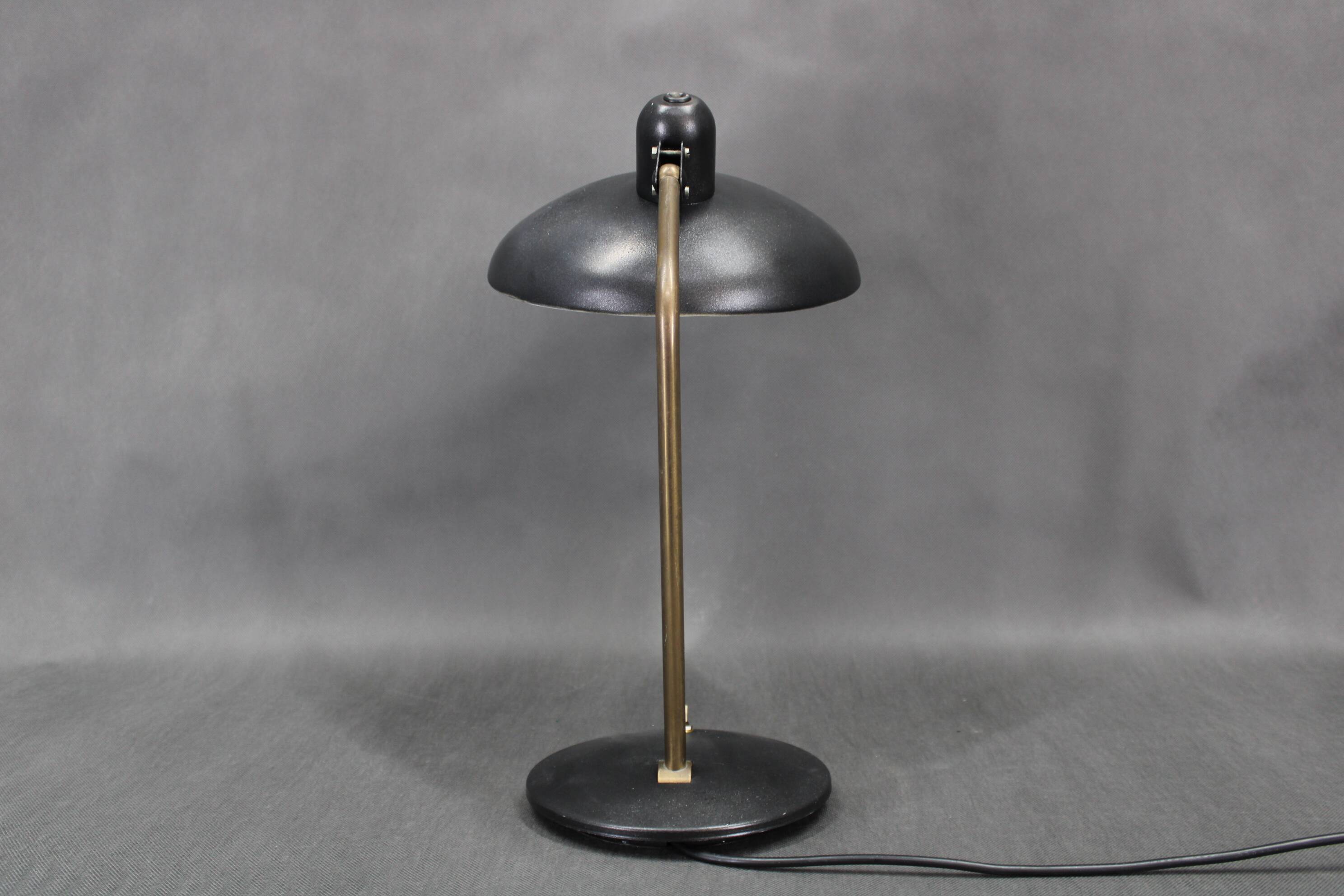 1930s Christian Dell table lamp for Kaiser Idell, Germany