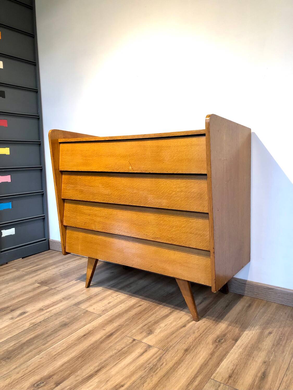Large compass chest of drawers