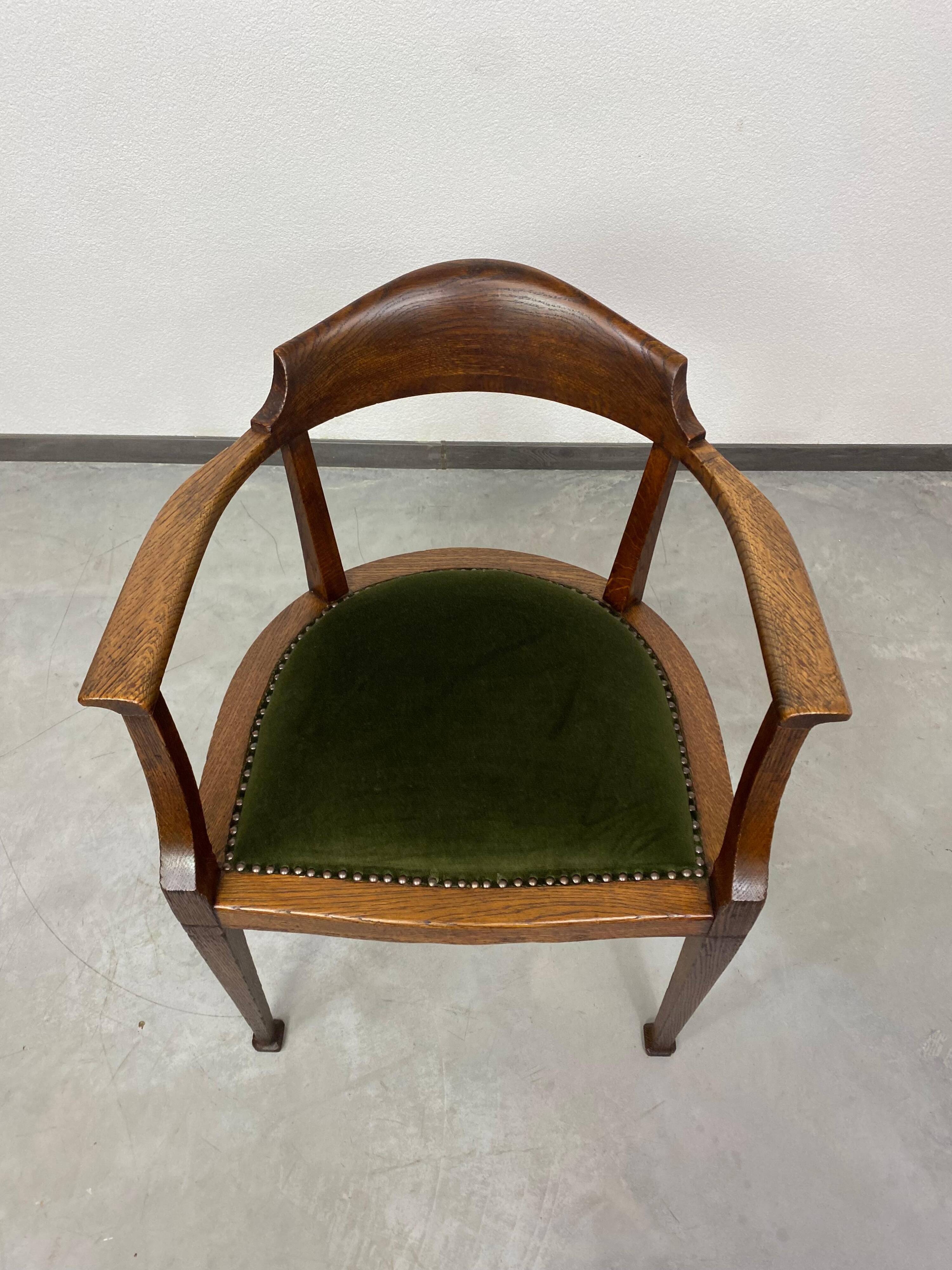 Jugendstil office chair