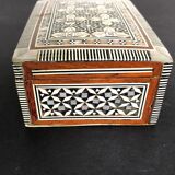 Jewelry box in marquetry