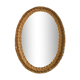 Vintage rattan mirror 47x36 cm 60s