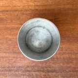 Art Deco metal vase from Étéain, France