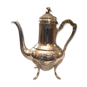 verseuse en métal argenté