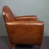 Sheep leather armchair