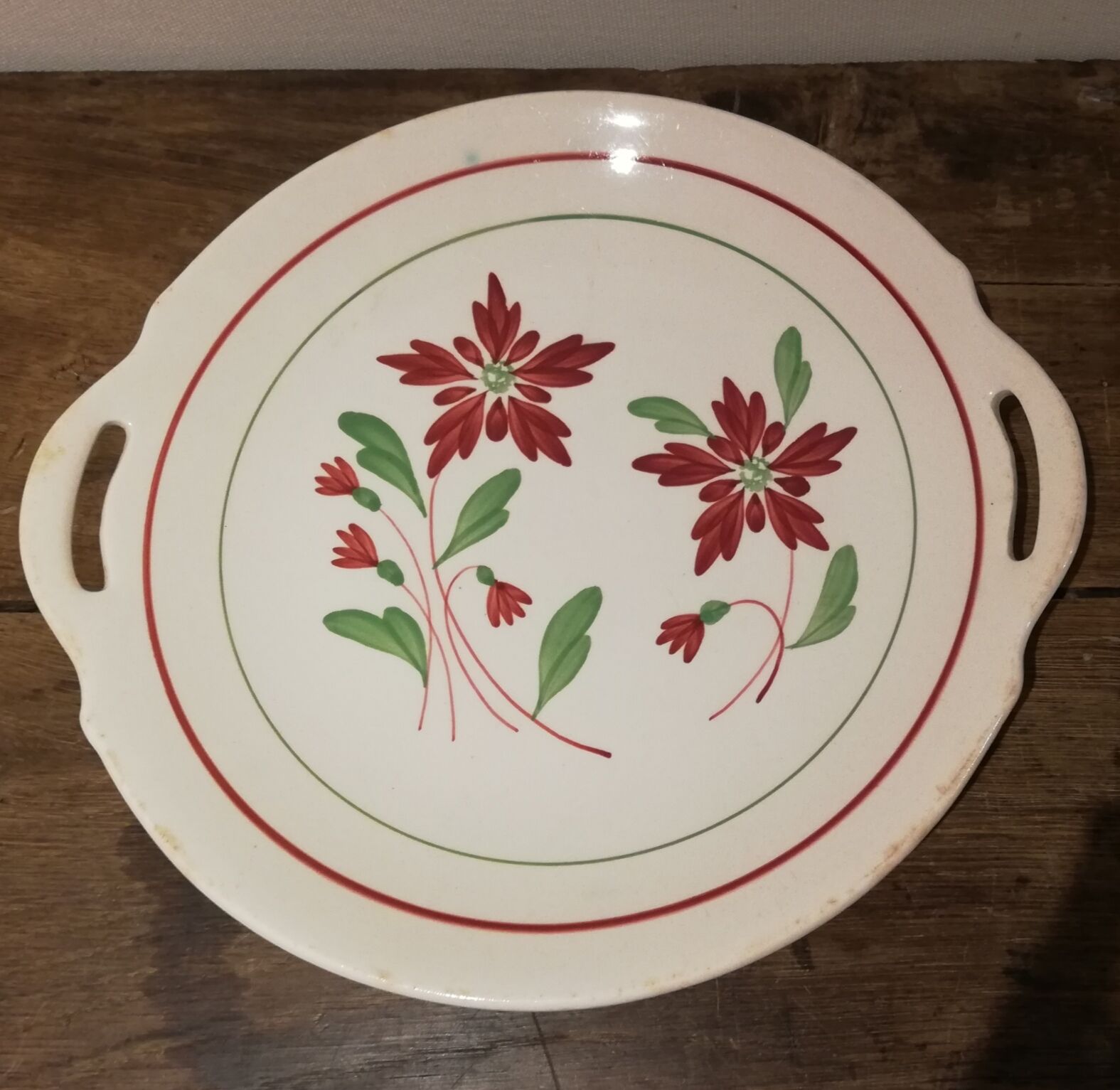 Lunéville handle dish