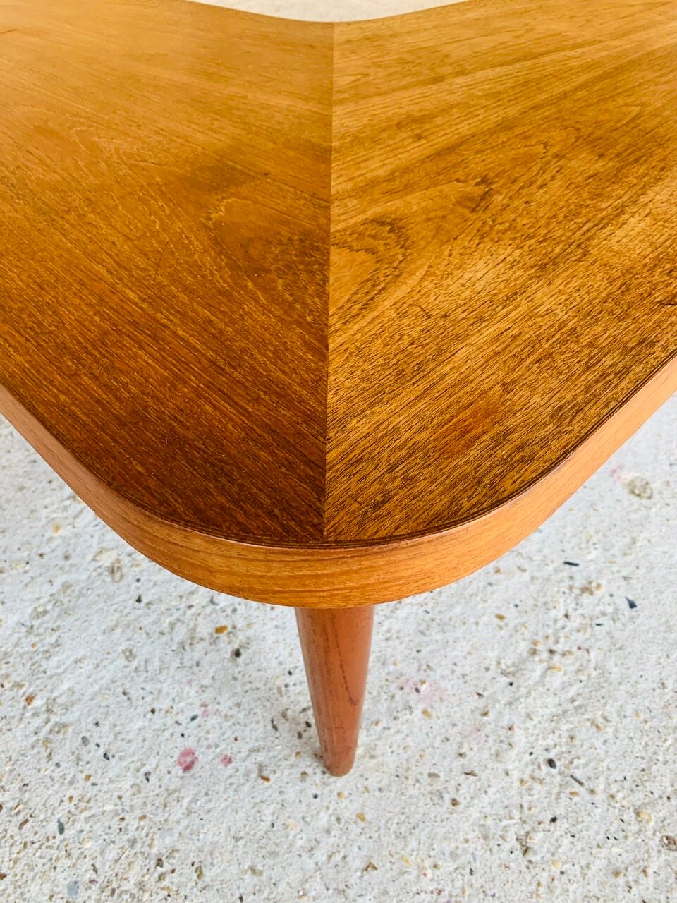 Vintage Scandinavian boomerang coffee table with folding extensions by Samcom, 1960