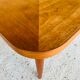 Vintage Scandinavian boomerang coffee table with folding extensions by Samcom, 1960