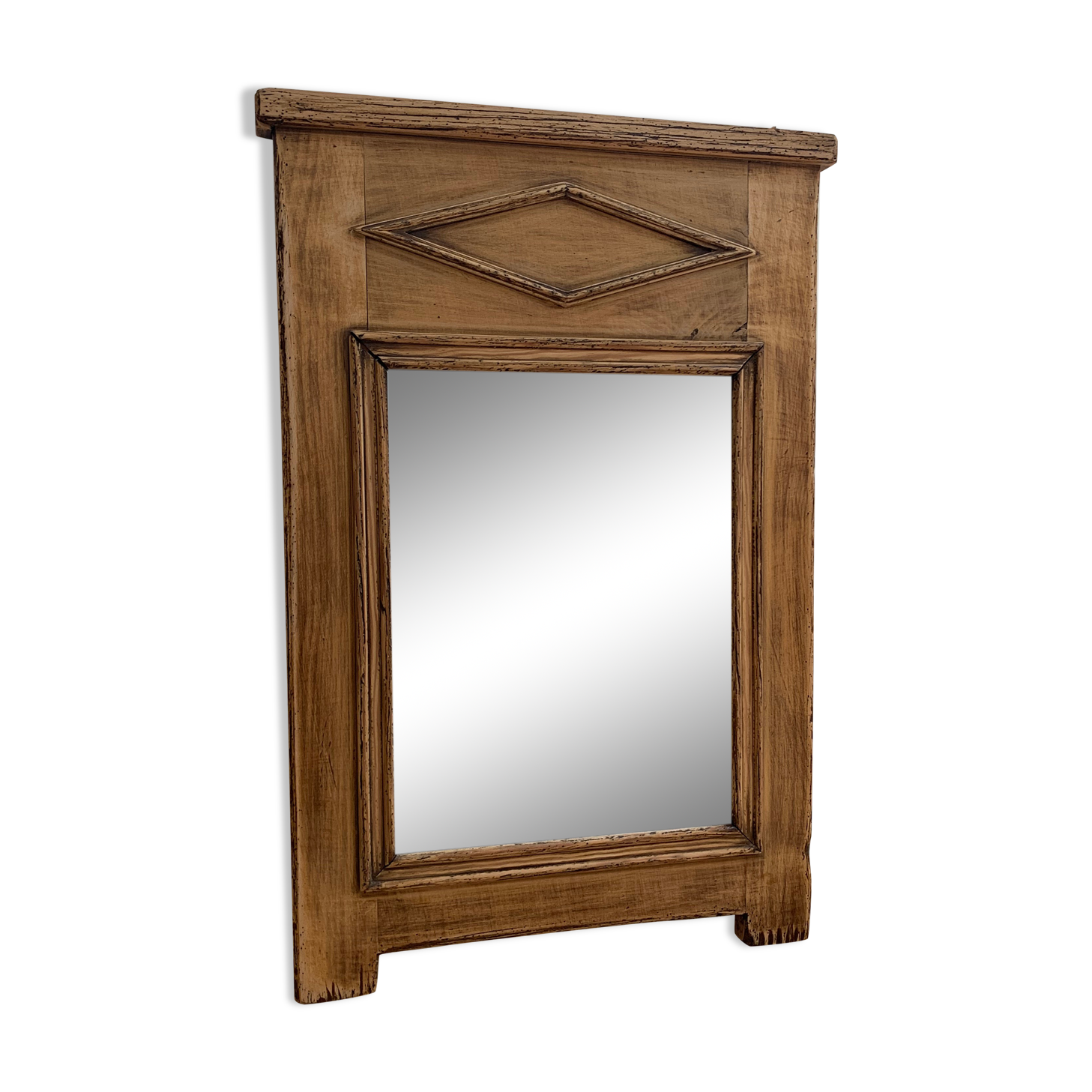 Vintage solid wood mirror