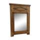 Miroir vintage bois massif