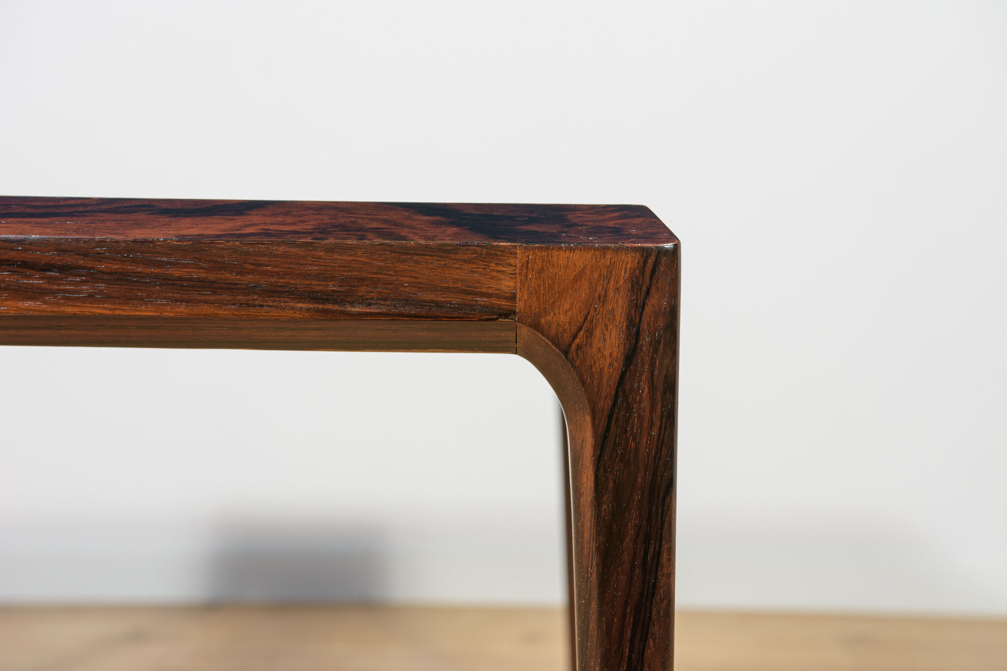 Rosewood coffee table by Johannes Andersen for CFC Silkeborg, 1960s