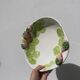 Ceramic fruit slip salad bowl