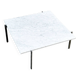 Early PK61 coffee table by Poul Kjaerholm EKC Denmark 1956 with Carrara marble top