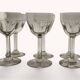 24-piece Art Deco glassware set