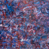 John McCracken 1934-2011 Sans titre, gouache sur papier, daté (19)82