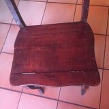 Chaise escabeau ancienne