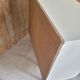 Commode vintage pieds compas