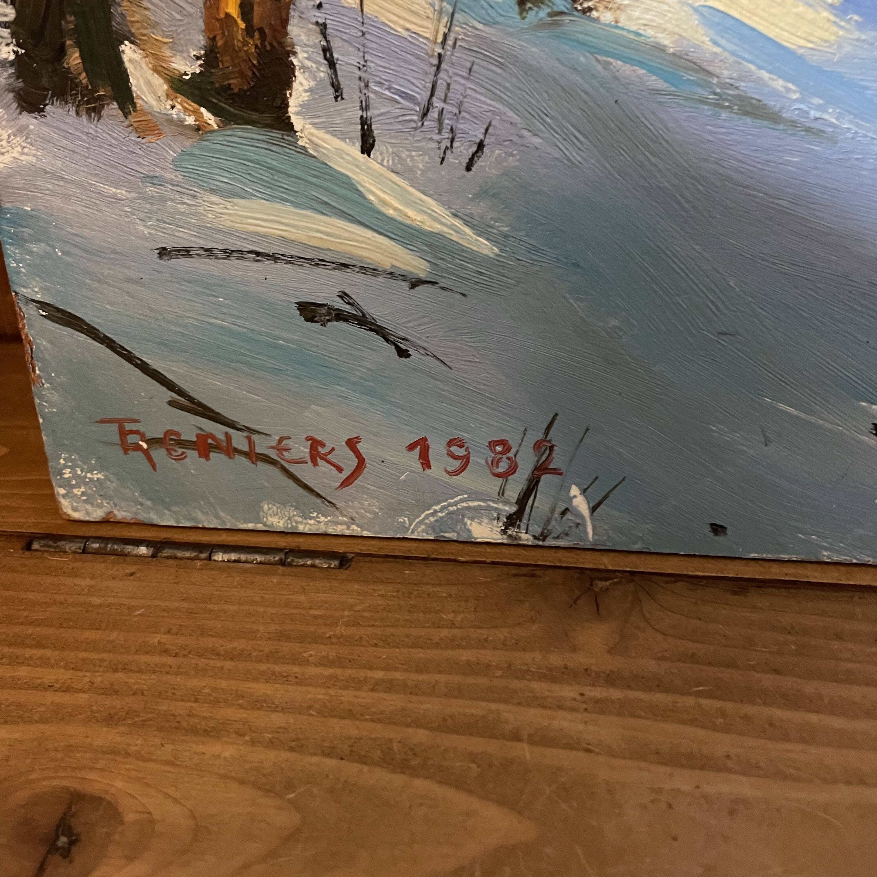 Landscape painting by Tony Reniers
