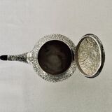 Solid silver teapot