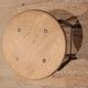 High workshop stool in wood and metal