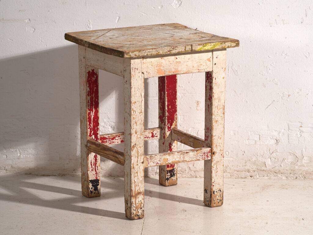 Antique pine bedside tables – Central Europe, circa 1940 #11