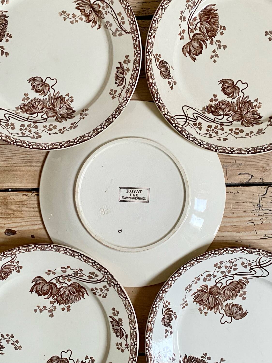 Antique plates