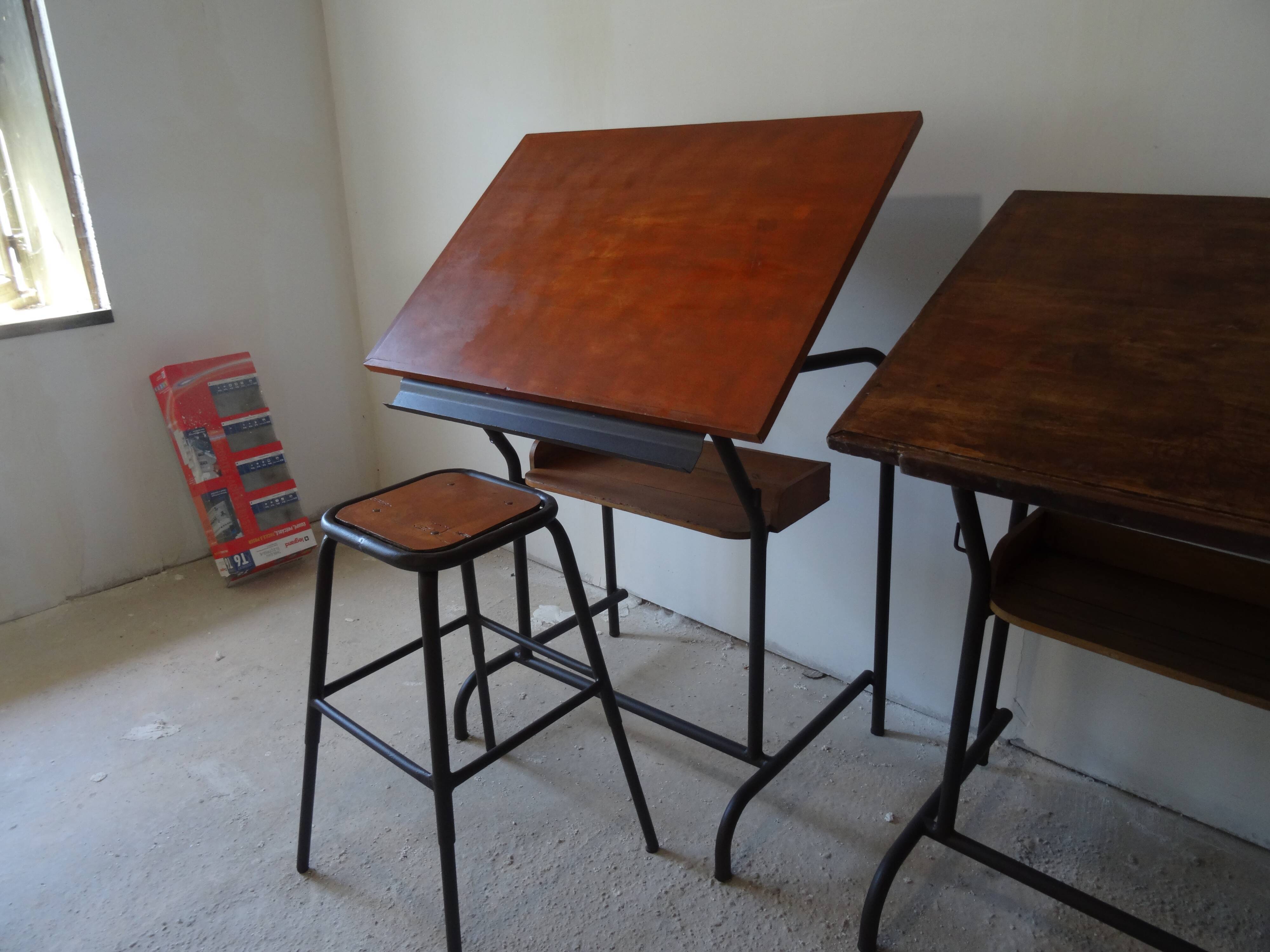 Bureau d'architecte vintage