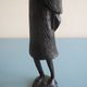 old wooden statuette african art ethnic vintage African wooden statue