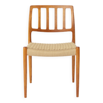1 of 8 Vintage Niels Otto Moller Model 83 Chair, 1974 – Teak Wood, Renewed