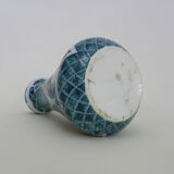 Art nouveau vase signed h gillieron floral decoration in earthenware