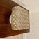 LARGE GLASS WALL LIGHT SCANDINAVIAN DESIGN 1950.