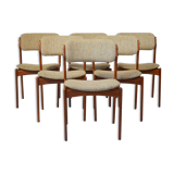 Set of six Erik Buch chairs Model 49