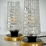 Paire de lampes à poser de style Arlus