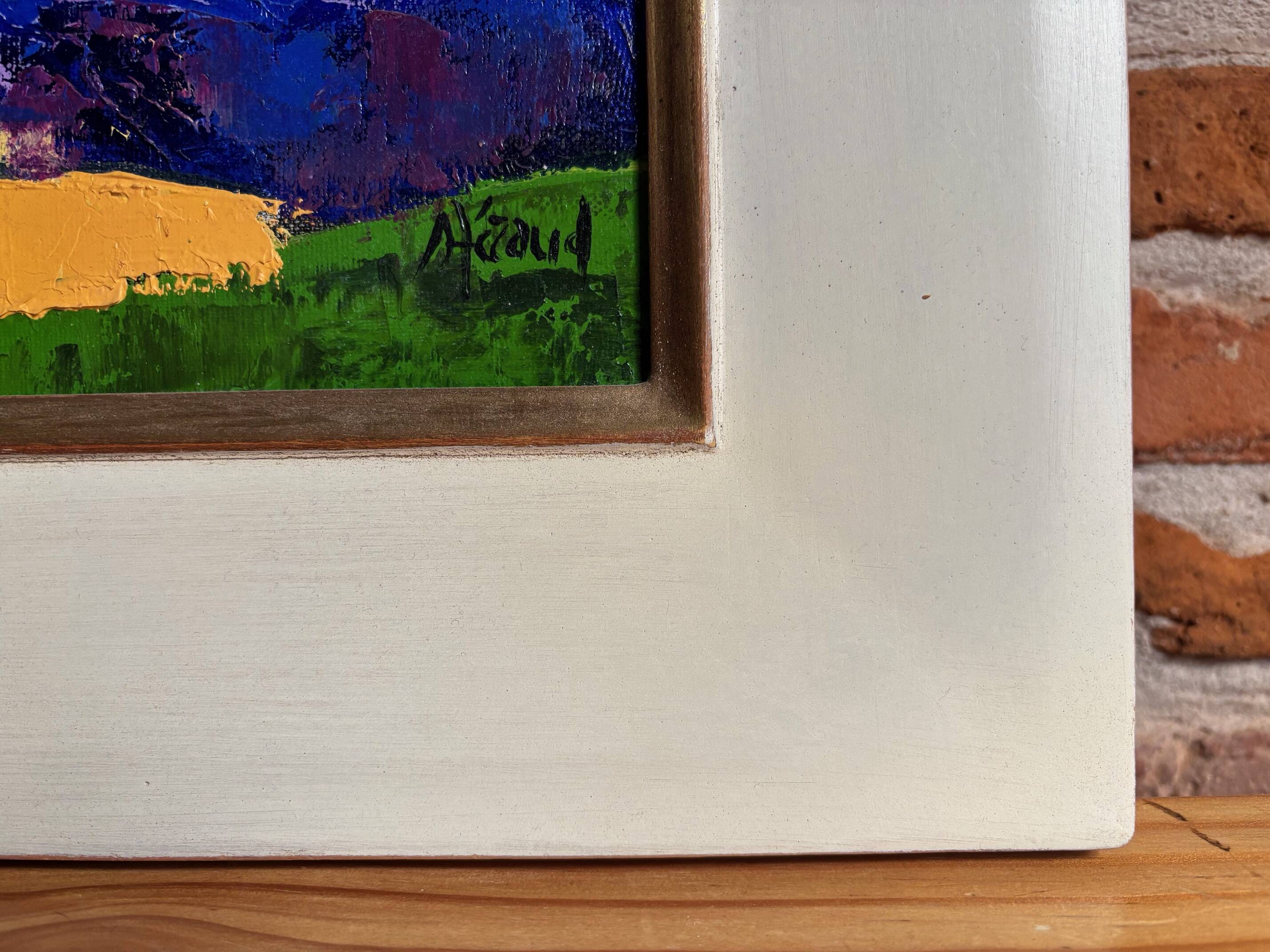 Large oil painting on canvas