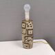Large ceramic table lamp from Danish Royal Copenhagen.