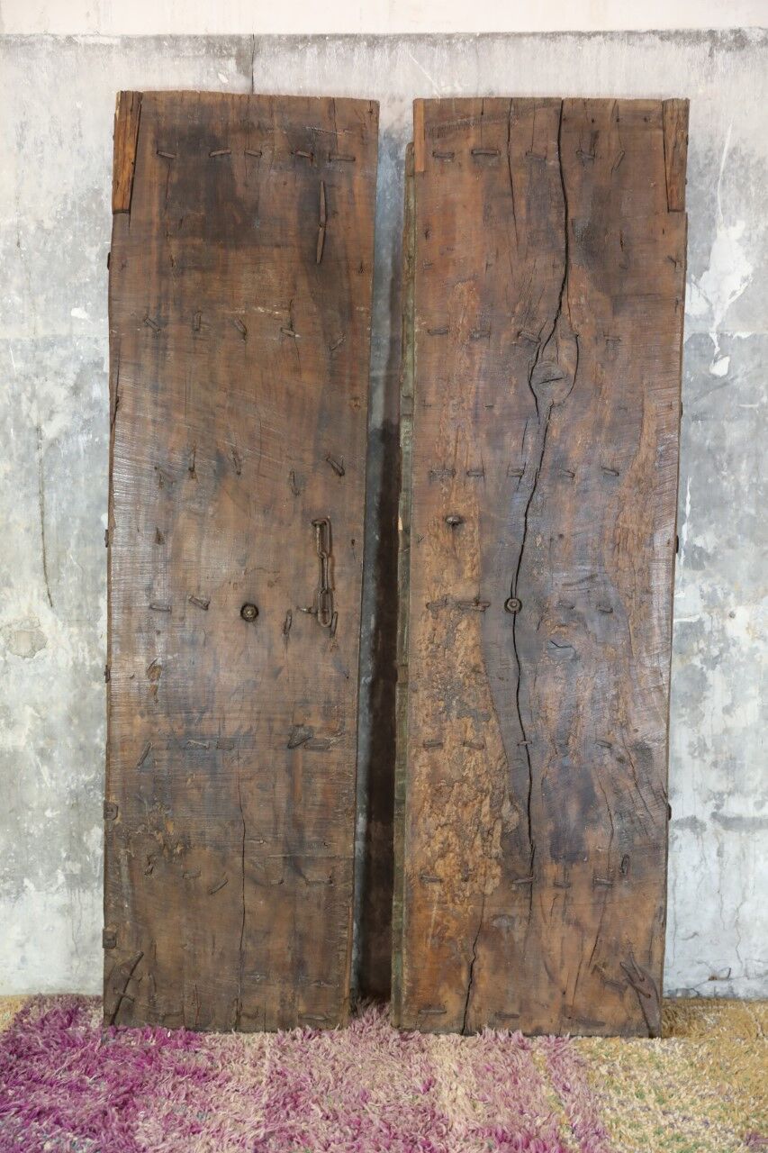 Double leaf Indian door