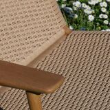 Ch25 easy chair par Hans J. Wegner édité par Carl Hansen & Son, 1960