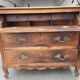 Commode pantalonnière noyer