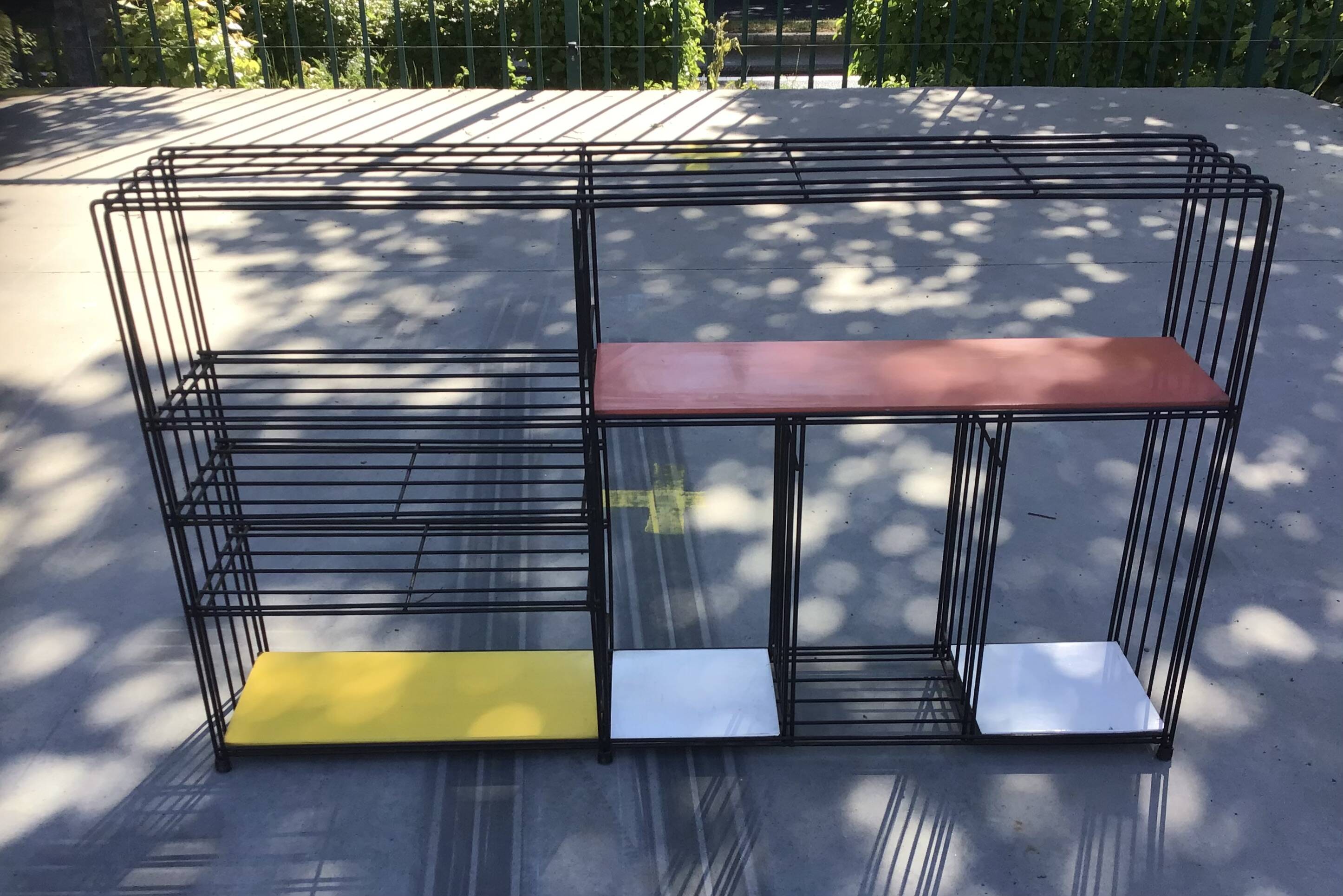 Vintage Pilastro bookcase by Tjerk Reijenga, Dutch design 60s