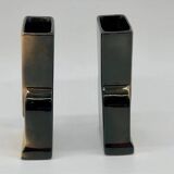 Paire de cassolettes/vases de style Art Déco