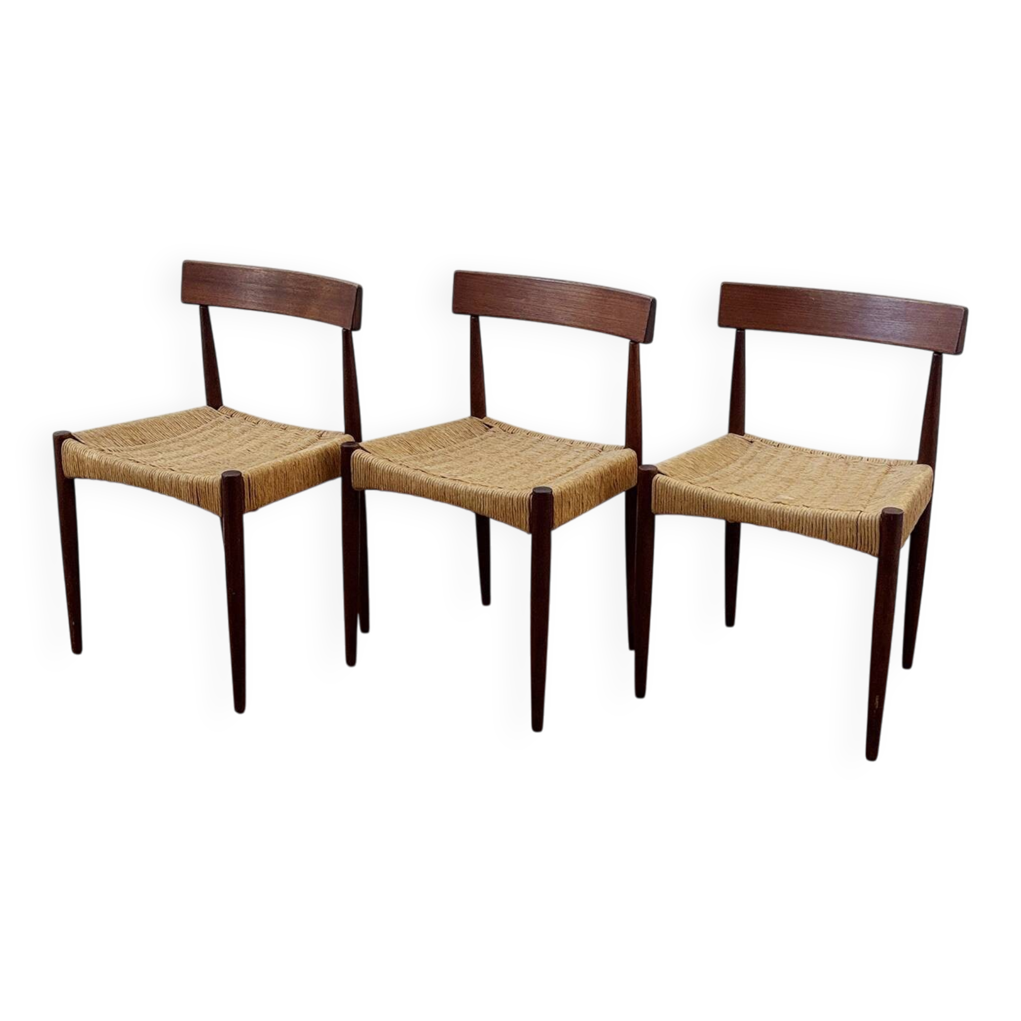 Danish trio of chairs by Arne Hovmand Olsen