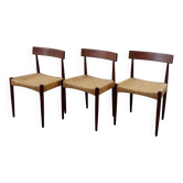 Danish trio of chairs by Arne Hovmand Olsen